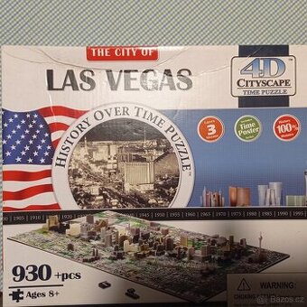 Prodám puzzle Las Vegas 4D