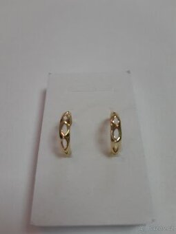 Zlaté náušnice - kruhy