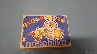 Elektrická násobilka retro