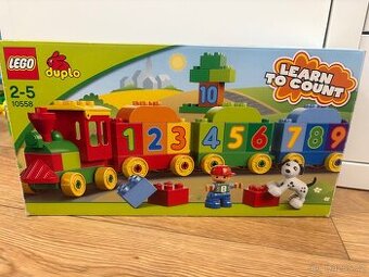 LEGO DUPLO 10558 Vláček plný čísel s krabici