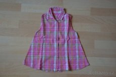 Dětské dívčí šatičky - kostkované