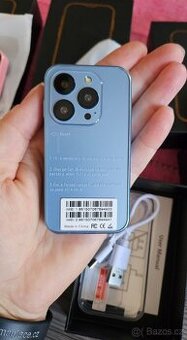 Smartphone mini modrý- nový