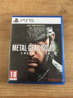 Metal gear solid Snake eater PS5