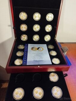 EURO-společná měna Evropy - 19ks