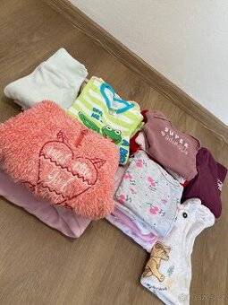 Dětské  oblečení 50–68 | 27 ks | 500 Kč