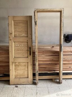 Dřevěné dveře, obložky