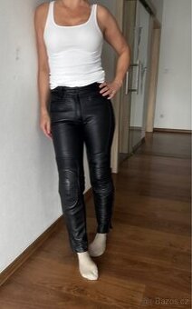Dámské kožené moto kalhoty vel. 36 (S) Louis