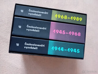 Českoslovenští vyzvědači (Box) - 3 knihy Karel Pacner - 2020