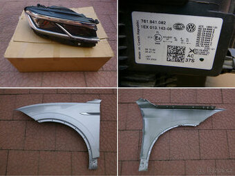 VW Touareg III orig světlo 761941082 blatník 760821105
