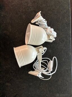 Rebalux lampa s klipem béžová 2x