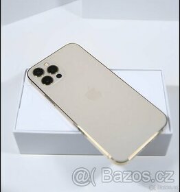iPhone 12 Pro Max Gold KONDICE BATERIE 100% TOP - 1