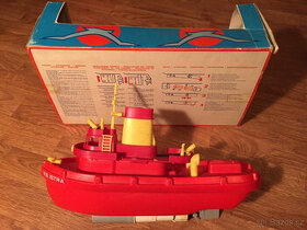 Loď, parník, staré hračky, V.B.ISTRA - 1