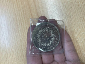 Stříbrná mince FRANCIE 50 francs 1978 - 1