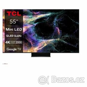 ,,Nová" TCL 55C845 MINI LED QLED 144Hz PC: 22 990,-