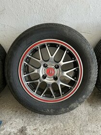 ALU disky + pneu na Citroen, Renault, Peugeot, jako nové