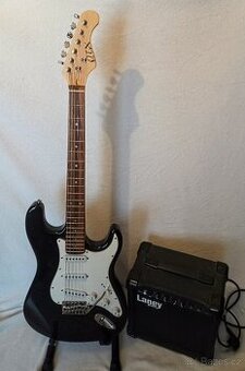 Kytara Stratocaster (+kombo)