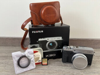 Fujifilm X30 Fotoaparát + Příslušenství