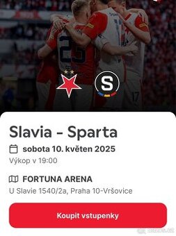 SK Slavia Praha - AC Sparta Praha 2ks