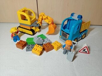 lego duplo bagr