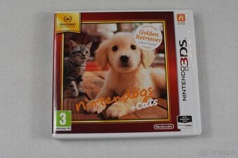 Nintendogs + Cats: Golden Retriever & New Friend Nintendo 3D - 1