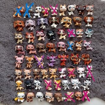 LPS littlest petshop postavičky sběratelské a další
