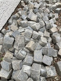 Prodej žulových kostek 10x10