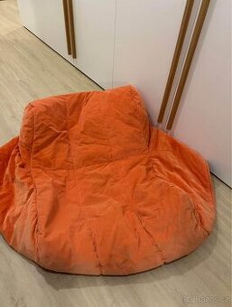 Oranzovy sametovy potah Lycksele