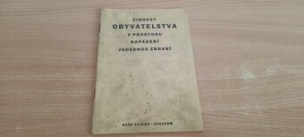 Činnost obyvatelstva v prostoru napadení jadernou zbraní - 1