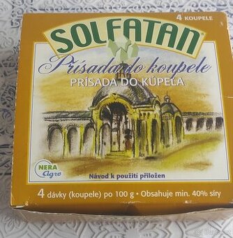 Solfatan přísada do koupele a na zábaly 4x100g
