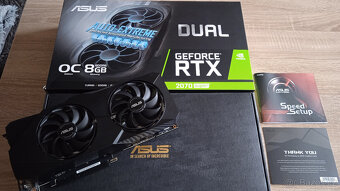 RTX 2070 SUPER ASUS DUAL O8G EVO - PERFEKTNÍ STAV - 1