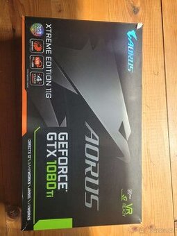 Nefunkční grafická karta AORUS GeForce GTX 1080 Ti 11GB