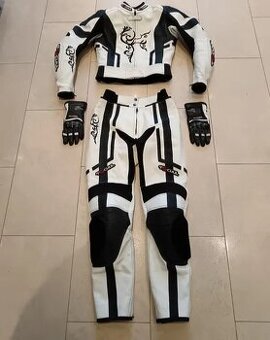 Tschul-Dámská(Dětská) moto kombinéza+rukavice