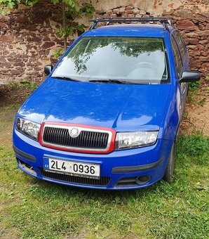 Škoda Fabia combi 1.2htp 47kw + LPG