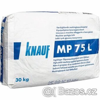 Omítka sádrová strojní lehčená Knauf MP 75 L – 30 kg