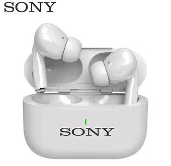 Bezdrátová sluchátka SONY® 5.3 s mikrofonem, bílá - NOVÉ