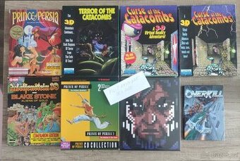 PC hry - Prince of Persia,Terror of Catacombs,Wolfenstein...