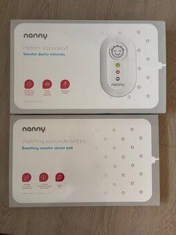 Monitor dechu + 2. podložka Nanny
