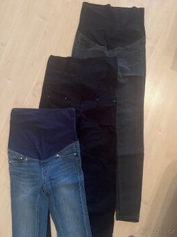 Těhotenské jeans H&M Mama - vel. 34