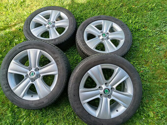 alu kola 5x112 r17 Škoda a 225/50/17 - 1
