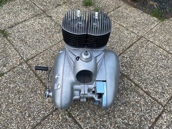 Jawa 350 / 354 kývačka - motor po Go
