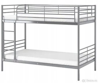 Palanda IKEA SWÄRTA / SVARTA + dvě matrace