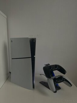 PlayStation 5 Fortnite edition + 2 originální ovladače + nab