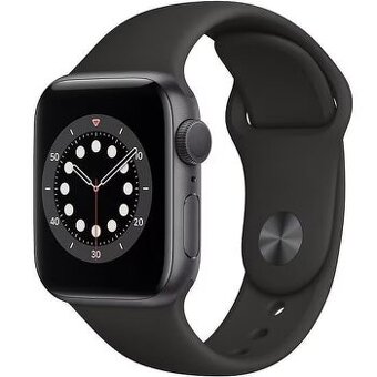 Chytré hodinky Apple Watch Series 6 GPS 44 mm, černé