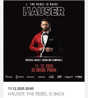 Hauser the rebel is back - klubové patro