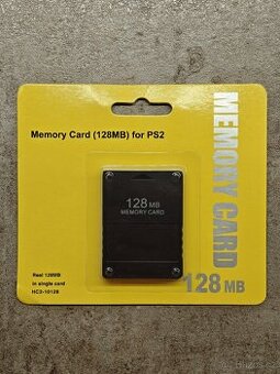 Nová paměťová karta PlayStation 2, PS2 (128MB)