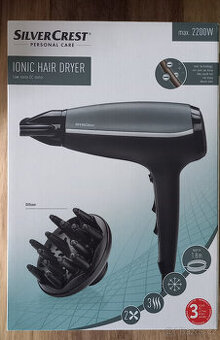 Vysoušeč vlasů s iontovou technologií , 2200w , fén , nový