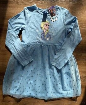 Nové šaty Frozen, vel. 140