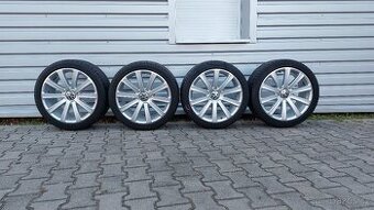 Alu kola 5x112 R19 r line vw Tiguan Letní pneu