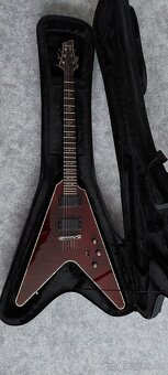 SCHECTER V-1 Hellraiser  Black Cherry