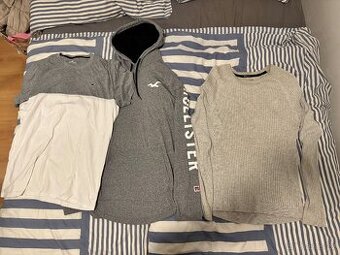 Hollister trička a svetr